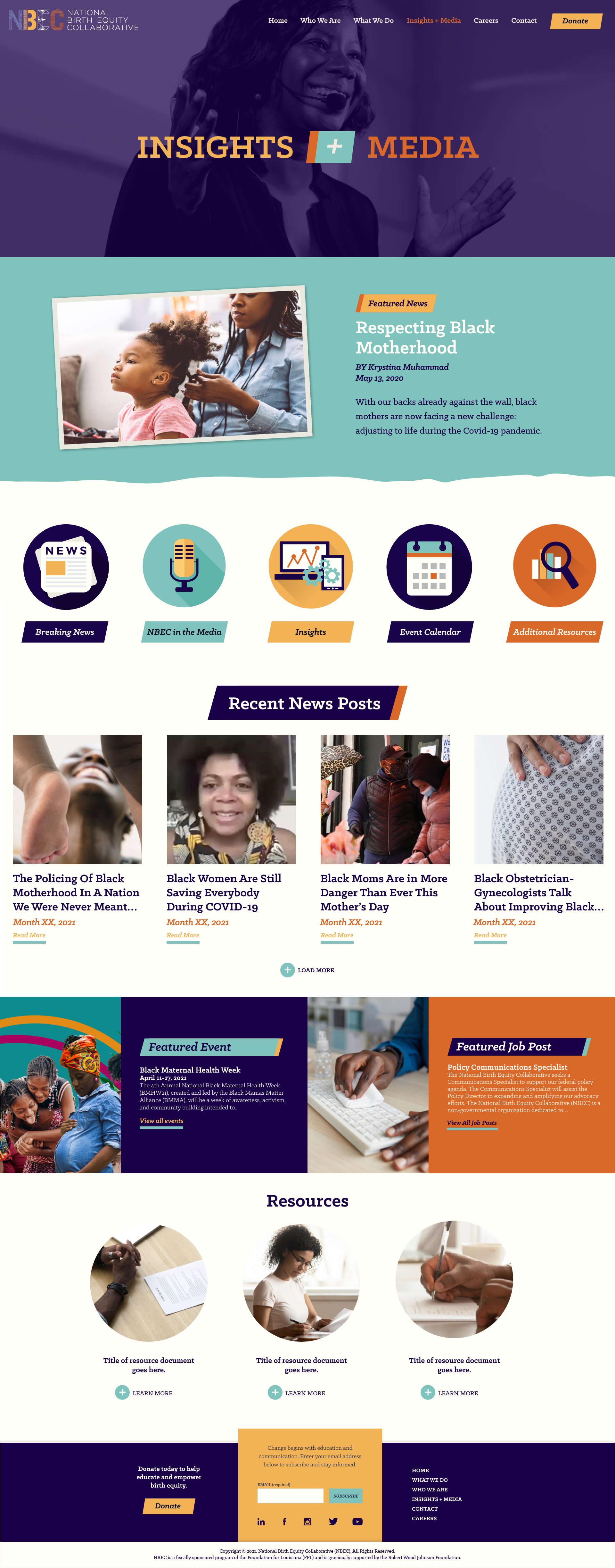 NBEC insights + media